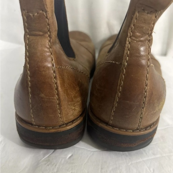 TIMBERLAND EARTHKEEPER MENS CHELSEA BOOTS LIGHT BROWN  LEATHER SIZE 10m - Picture 8 of 14